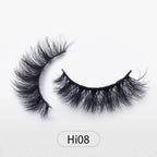 Dropshipping Reuseable Natural Long 12-15mm 3D Faux Mink Lashes Fluffy Volume False Eyelashes Cruelty Free Wispy Makeup Lashes