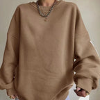 American Fashion Brand Harajuku Retro Letters Fashionable Loose Hoodie Women Street Hip-hop Punk Y2K Casual Oversized Sweatshirt