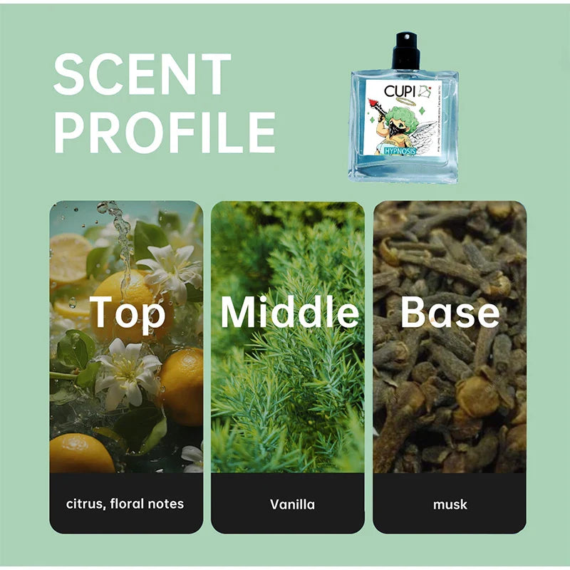Cupid Hypnosis Perfume Original Long Lasting Pheromone Cologne Fragrances Eau De Parfum Plant Floral Scent Fresh духи женские