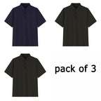 Big & Tall Polo Co. Oversized Short Sleeve Polo Shirt - 5XL to 7XL, Relaxed Fit for Ultimate Comfort (110-175kg)