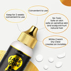 Hair Adhesive,Wig Glue,New Brush Head Design,Invisible and Light Beige-friendly Formula, Strong and Long-lasting Hold