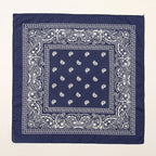 Bohemian Print Bandana Paisley Printed Headbands Hiphop Kerchief Outdoor Unisex Headband Wrist Wraps Face Mask Handkerchief