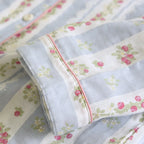 2025 Japanese New Women's Pajama Set 100% Cotton Gauze Long Sleeve Long Pants Two Piece Set Fresh and Sweet Thin Home Clothing