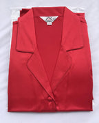 100% Pure Silk Women's Classical Pajama Set Sleepwear Nightgown M L XL YM007