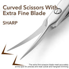 1/2/4Pcs Russian Cuticle Scissors Nipper Dead Skin Scissors Stainless Steel Manicure Pedicure Tools Nail Trimmer Clipper