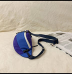 Casual Waterproof Chest Bags Large Capacity Crossbody Bags Korean Fashion Waist Bag Fanny Pack for Women Men's Travel Bag Banana