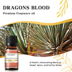 EUQEE 10ML Men's Fragrance Oil For Car Diffuser,Making Candle Leather Forest Pine Coffee Cake Cedarwood Bay Rum 1pcs/3pcs/6pcs