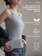 2025 Summer Women Strappy Tank Top Built-in Bra Seamless Wirefree Push Up Y2K Fashion Tube Top Innerwear Outerwear Hot Selling