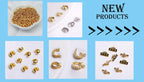 18K Gold Plated Split Rings Connecting Ring Brass Open Jump Rings Accessories For Jewelry DIY Jewelry Material Wholesale