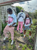 American Retro Letter Printing Oversized T-shirt Hip-hop Harajuku Punk Round Neck Graphic Top Men Trendy Casual Streetwear Women