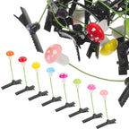 30 Pcs Accessories Mushroom Lemon Tree Hair Clip Women's Barrettes Hairclip Clips Small Plastic and Zinc Alloy