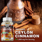Ceylon Cinnamon - Supports Healthy Circulation, for Heart, Joint & Brain Health, Boosts Immunity, Improves Energy Levels