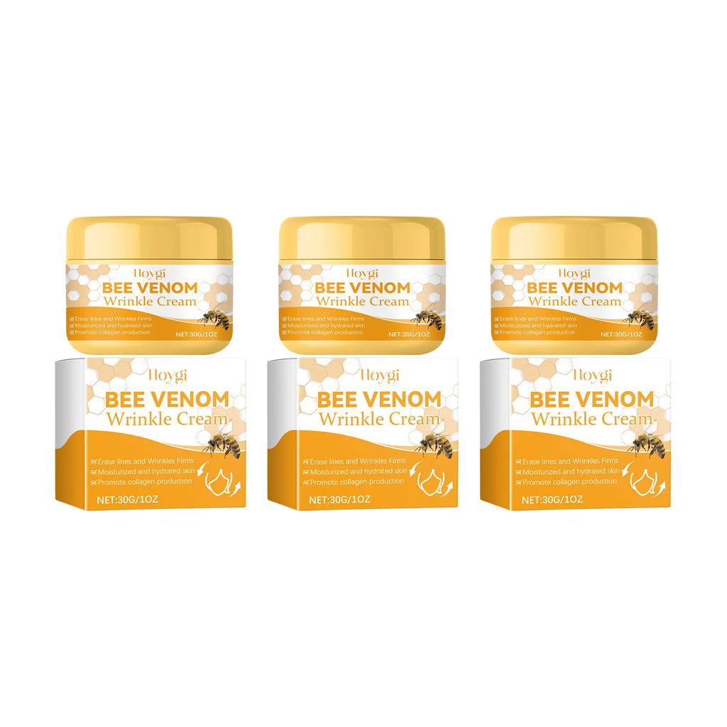 Bee Venom Face Cream Moisturizing Sagging Improvement Reduce Fine Lines Damaged Skin Repair Facial Cream Nourishing Skin Care