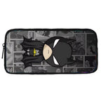 Child Superhero Batmans School Backpack with Lunch Bags ,Pencil Bags ,School Bags for Boys Girls Best Gift