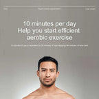 Abs Trainer EMS Abdominal Muscle Stimulator Electric Toning Belt USB Recharge Waist Belly Weight Loss Home Gym Fitness Equiment