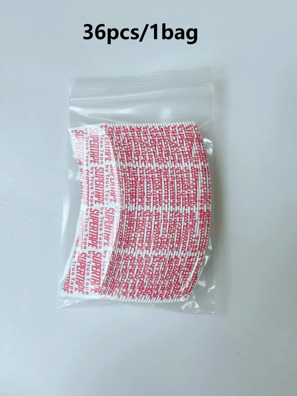 36pcs Curved walker tape Double-sided ultra hold tape hair system tape Hold Bonding Glue For salon Lace System and men's Toupee