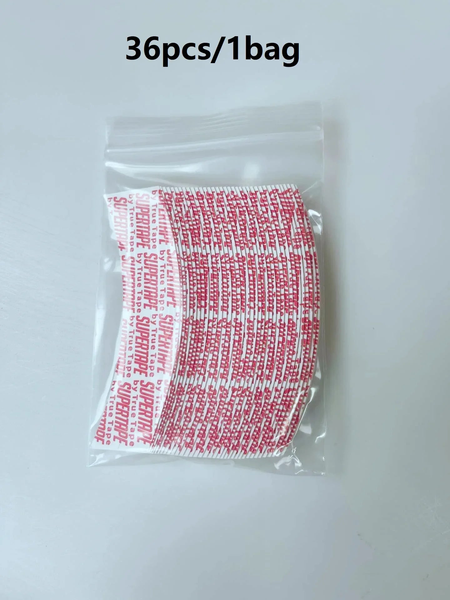 36pcs Curved walker tape Double-sided ultra hold tape hair system tape Hold Bonding Glue For salon Lace System and men's Toupee