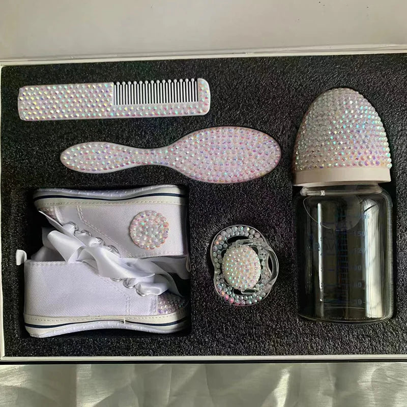 Baby Toddler Shoes Newborn Gift Set With Luxury Gift Box Packaging