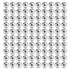 100 Pcs/bag 3mm 4mm Replacement  BALLS  Threaded Surgical Steel Industrial Barbell Tongue Belly Body Piercing Parts