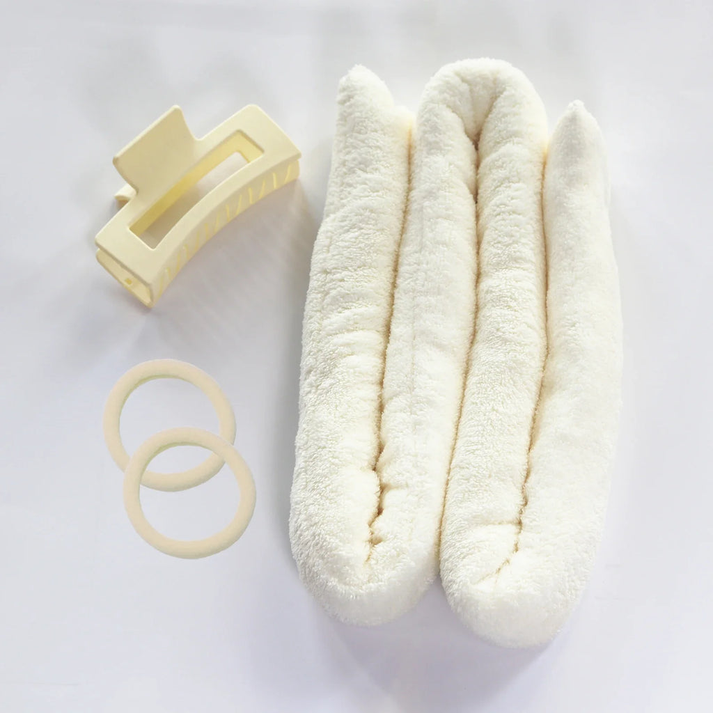 Create Professional Looking Curls Instantly with Heatless Curling Rod Headband No Heat Soft Overnight Hair Curlers