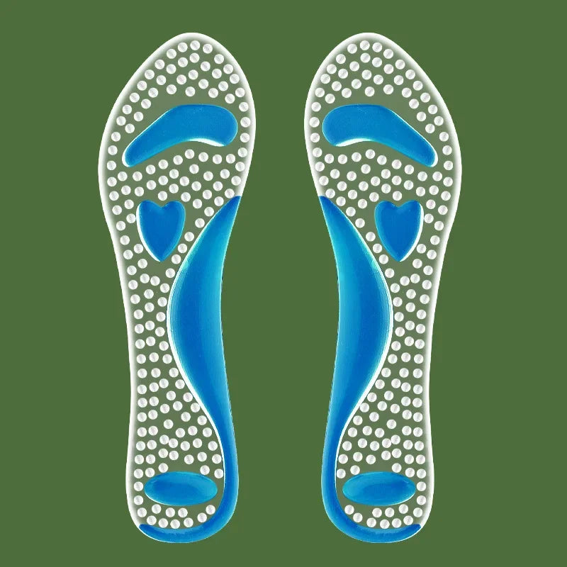 Anti Slip Sole Pads For High-Heels Arch Support Self-adhesive Sandals Insole Summer Comfortable Gel Insoles Silicone Cushion