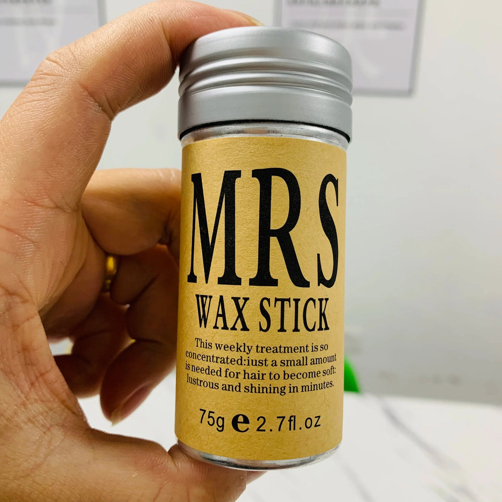 Hair Wax Stick Long Lasting Waterproof Portable Finishing Broken Hair Stick Hair Styling Tool