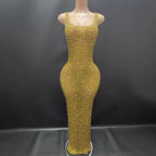 Diamonds Wedding Dress for Women Goddess Senior Photoshoot Props Homecoming Celebrate Birthday party dress New Year's Dress