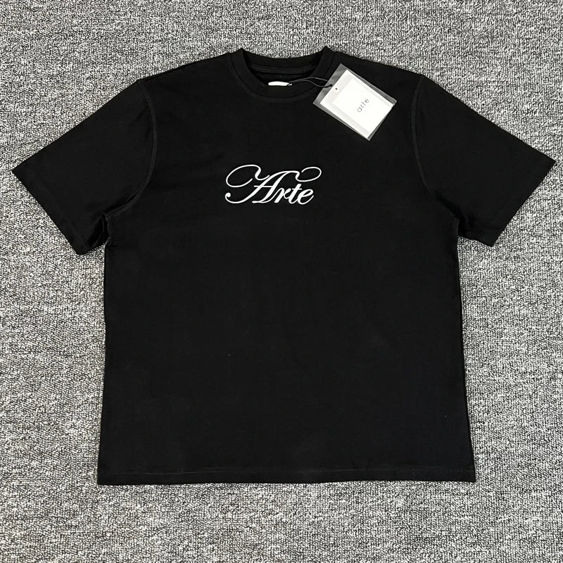 ARTE T-shirts Men Women Couples Streetwear High Quality Print Round Neck Short Sleeve Arte Top Tee One Day Shipped Out