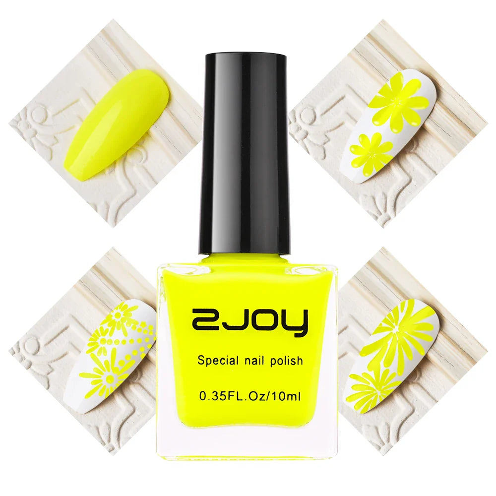 Black White Nail Art Stamping Polish 10ml 30 Colors Stamping Plates Polish Stamping Gel No Smudge Top Oil Colorful Nail Varnish