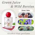 50ml Durable Fresh Citrus Smell Perfume for Ladies High-end Fragrance Long Lasting Light  Orange Flavor