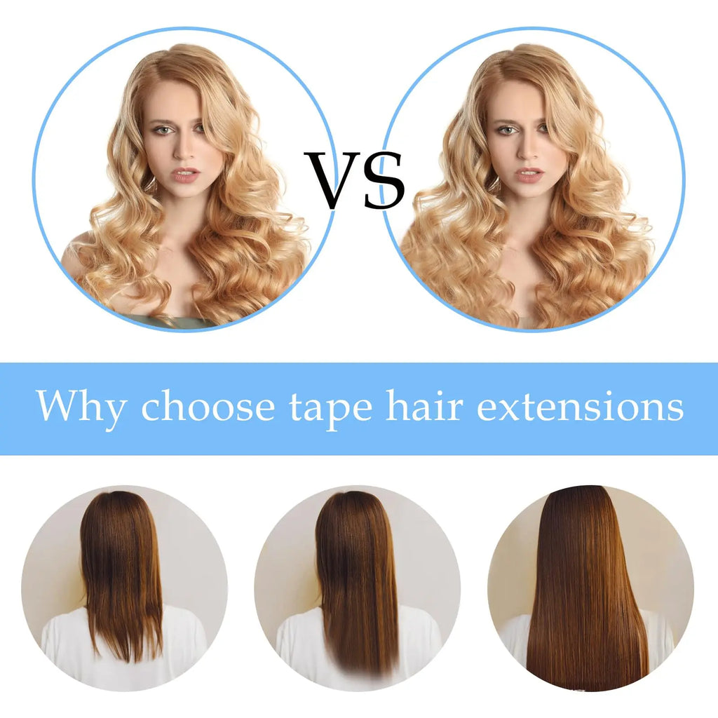 60/120/180/360pcs Hair Extension Tape Tabs,Double Sided Tape in Extension,Adhesive Wig Tape  Beauty Tool for Hair Extensions Wig