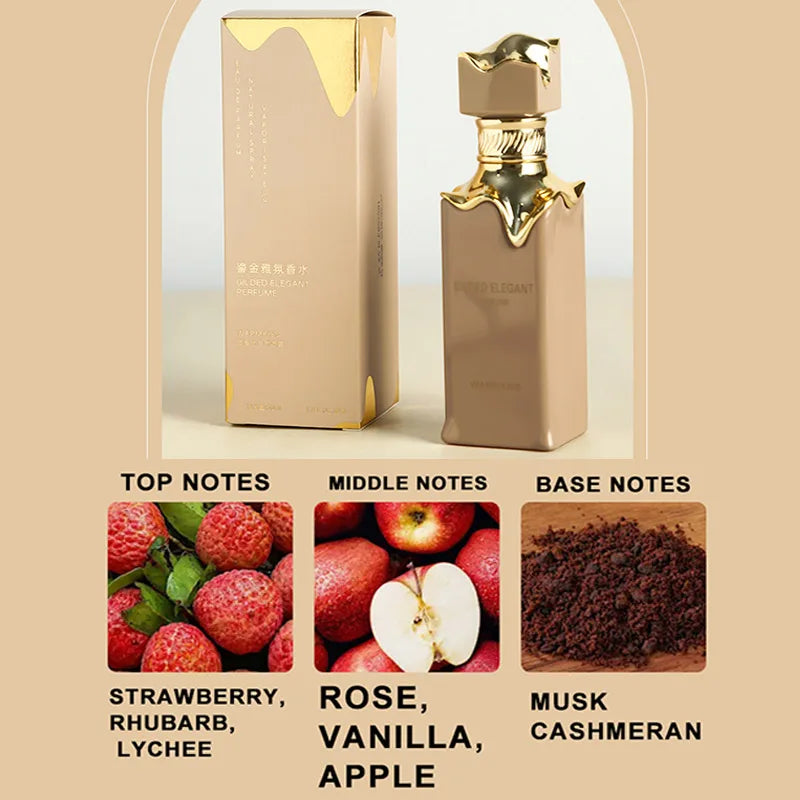 Brand Arabian Women's Perfume Musk Caramel Milk Ambergris Sandalwood Cologne Body Spray Last Fragrance Pheromone Eau De Toilette