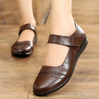 EOFK Women Ballet Flats Genuine Leather Shoes Spring Soft Casual Comfy Ballerina Flat Ladies Shallow Slip On Female Loafers