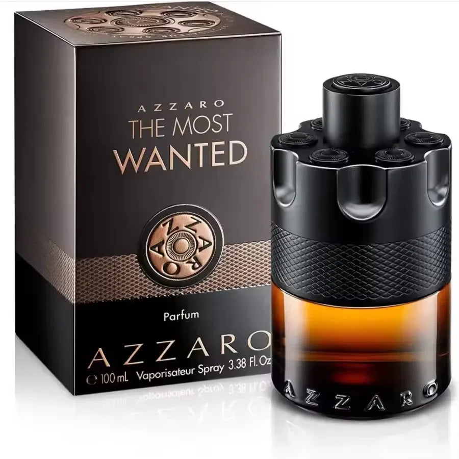 100ML For Azzaro The Most Wanted Parfum Charm Eau De Parfum Intense Spicy Woody Seductive Fragrance Date Lasting Wear Perfume