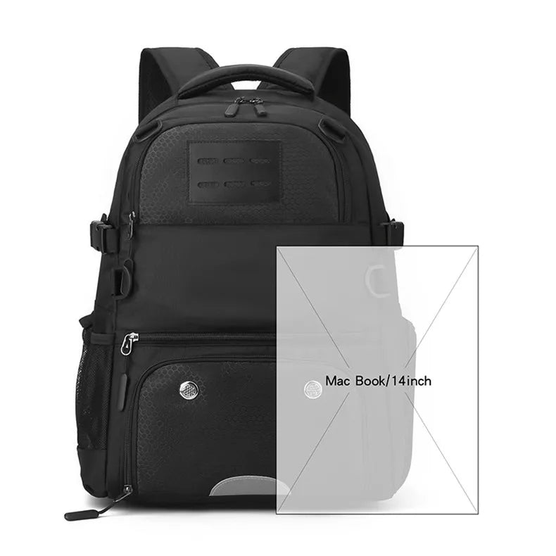 basketball sports backpack with shoe compartment man soccer bag boys football school bag black large capacity school backpack