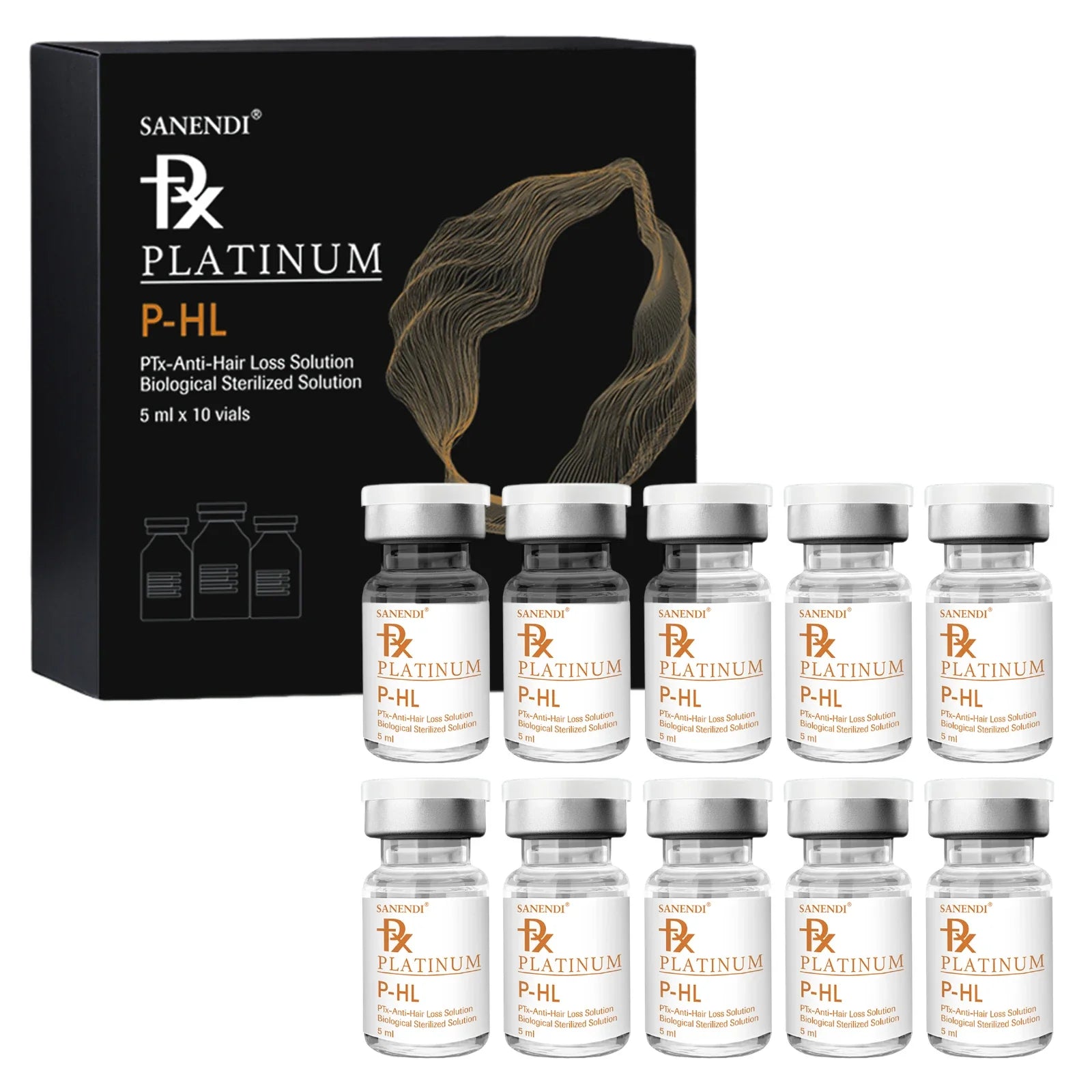 2025 New Korean Hyaluronic Acid Serum Anti-aging Moisturizing Skin Care Repair Essence 5MLx10Vials