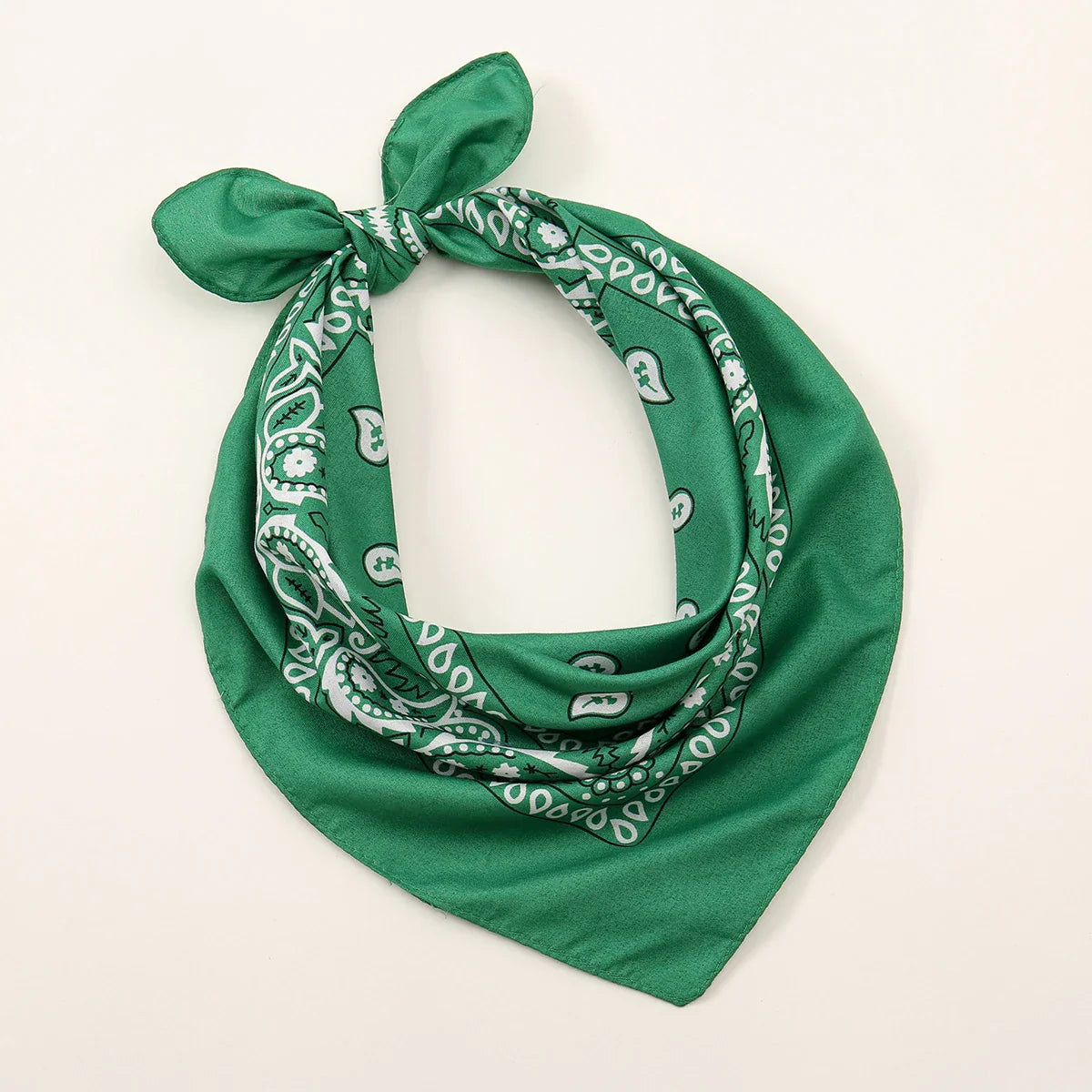 Bohemian Print Bandana Paisley Printed Headbands Hiphop Kerchief Outdoor Unisex Headband Wrist Wraps Face Mask Handkerchief