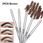 1/3pcs Eye Brow Pencil Waterproof Professional Women Eye Makeup Pen Easy Color Natural Black Brown Cosmetic Beauty Eyebrow Tool