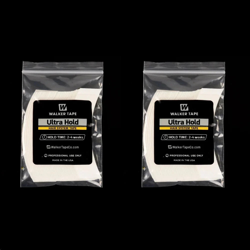 36/72/108 Pieces of White Super Shaped Lace Front Curved Double-sided Wig Adhesive