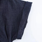 Denim Dress Women's Spring Summer Casual Long Dresses For Women 2025 New Fashion Ruched Short Sleeve Streetwear Midi Dress