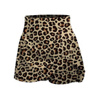 12 Colour Leopard Print Butt Lifting Skorts Casual Summer Workout High Waist Shorts Women's Clothing