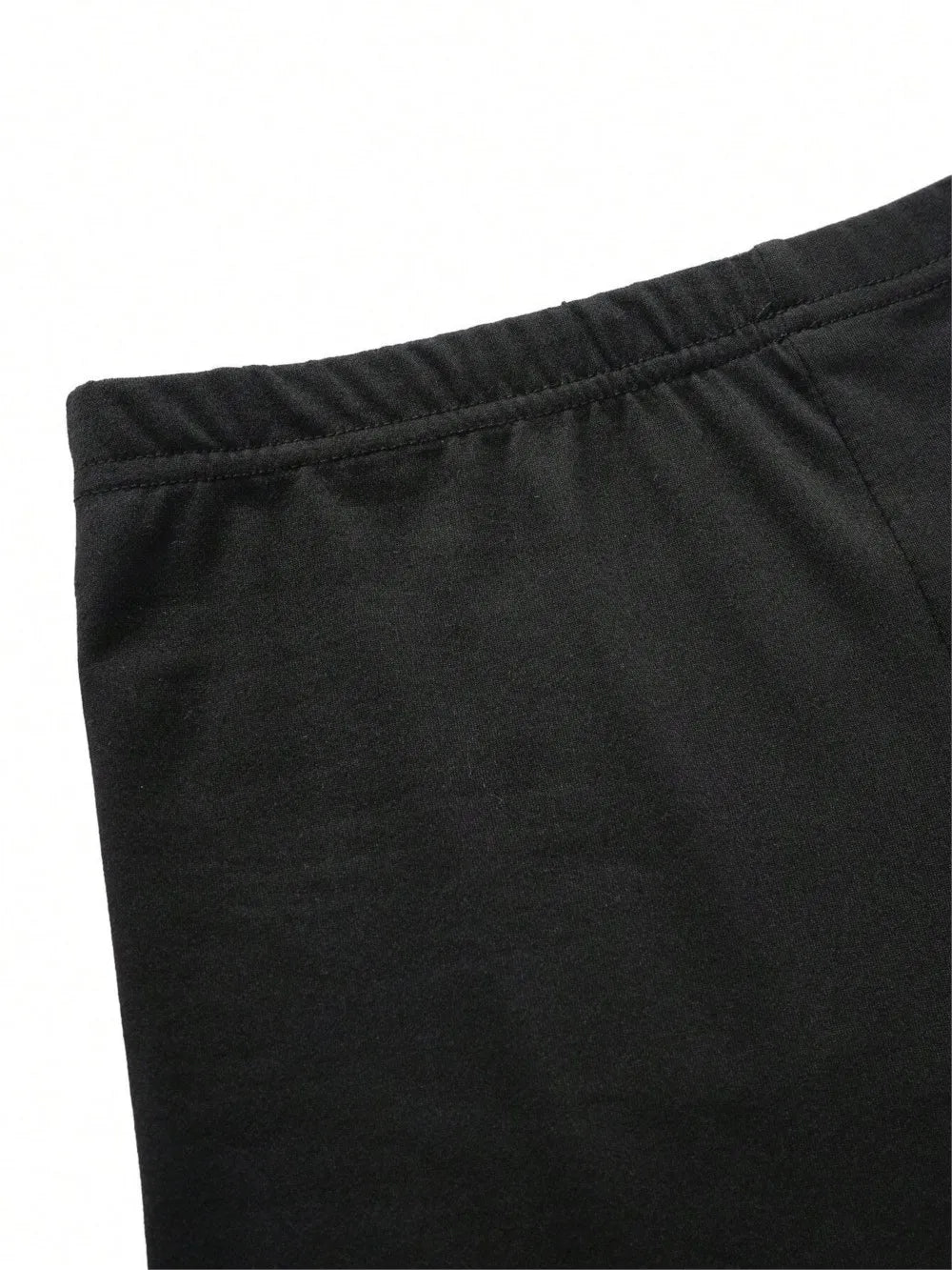 2 Pieces Set Women Slim Crop T-Shirts Shorts A Teddy Bear Emerged From The Zipper Prints Tops Sporty High Elastic Soft Clothes