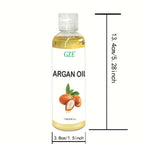 GZE Organic Moroccan Argan Oil Pure Cold Pressed Virgin Premium Grade Moisturizer for Dry, Damaged Skin, Hair, Face, Body, Scalp