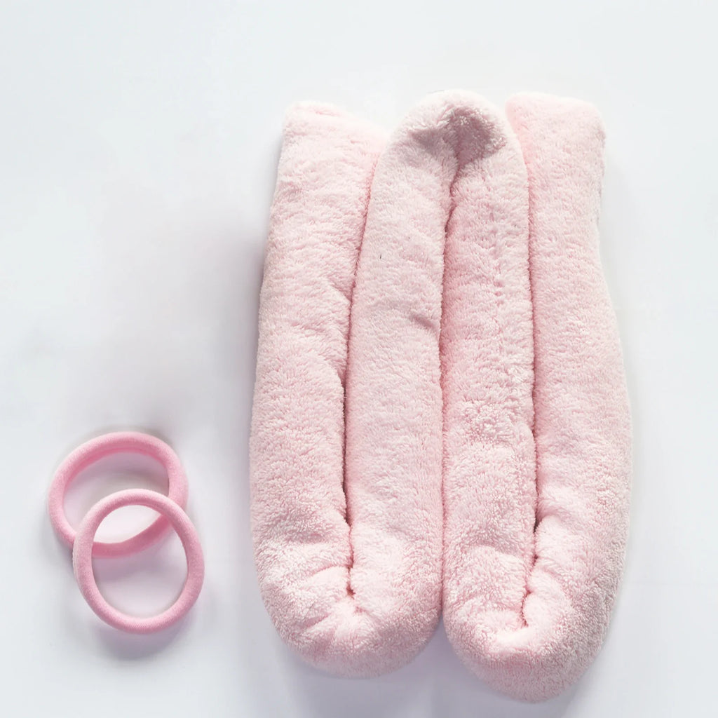 Create Professional Looking Curls Instantly with Heatless Curling Rod Headband No Heat Soft Overnight Hair Curlers