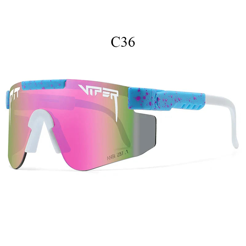 Adult UV400 Cycling Sun Glasses Pit Viper Sunglasses Men Women Outdoor Baseball Eyewear Sport Goggles Mtb Shades