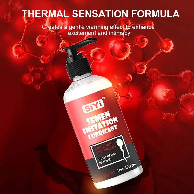 120ml/300ml Warming Water-Based Lubricant .Intimate Lube for Vaginal & Anal, Ideal for Toys and Couples Lubricant