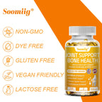 Calcium Magnesium Vitamin D3 & K2 - Supports healthy joint structure, function & comfort, muscle, immunity, bones, non-GMO