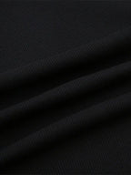 Elegant And Pretty Women Dresses Autumn Winter New Black Sexy Short Dress Female V Neck Long Sleeve Slim Solid Color Mini Dress