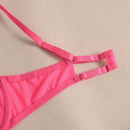 Ellolace Rhinestone Lingerie Onlyfans Kit Sexy Push Up Underwear Without Censorship Matching-Two-Piece Onlyfans Fantasy Clothing