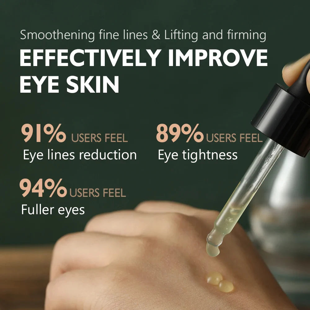 Anti Wrinkle Retinol Eye Serum Dark Circle Eye Bags Remover Whitening Brightening Skin Moisturizer Lightening Cream Eye Care